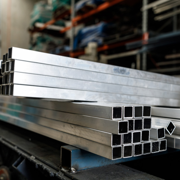 Stacks of Metal Pieces By Eastern Steel Corporation